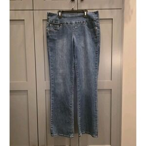 Jag Jeans Western Glove Works Size 12 Women's Mid Rise Boot Leg Pull On Comfort